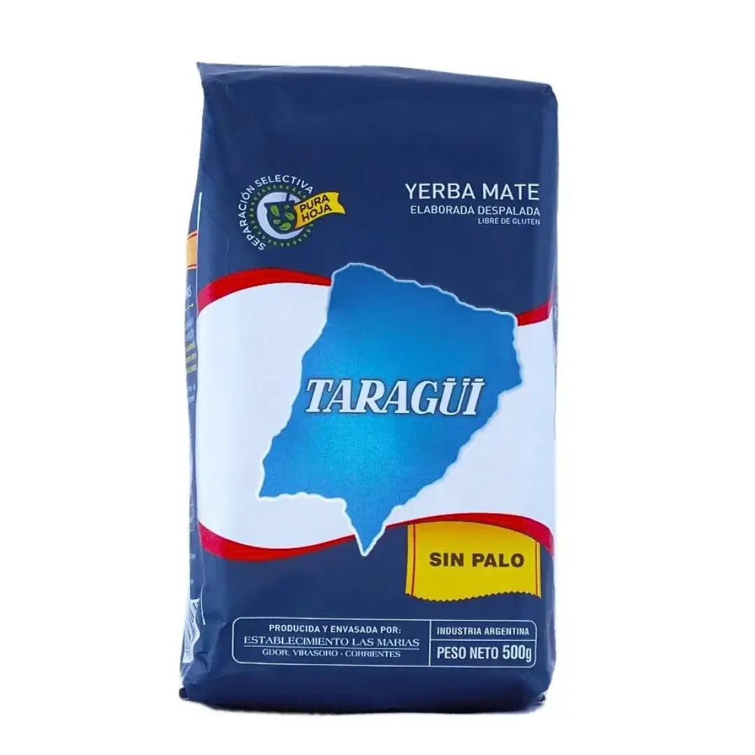 Yerba Mate Taragui Sin Palo Despalada 0,5kg